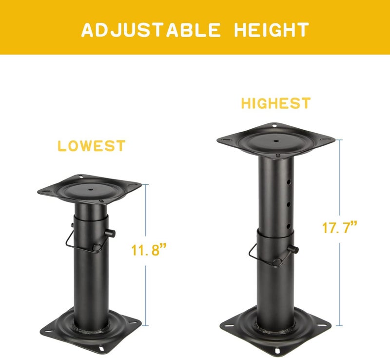 ofyou Seat Base for Boat Seat, Premium Boat Seat Pedestal - Ideal for Boating and Fishing Enthusiasts - Image 3